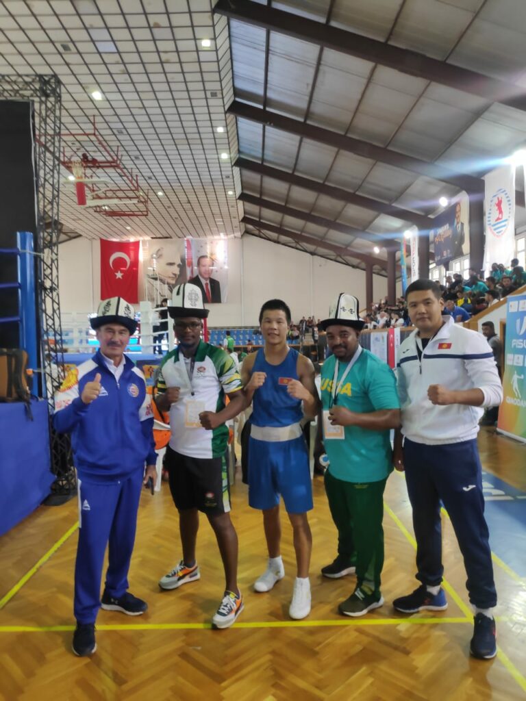 В Турции (г. Самсунг) с 23 по 30 сентября 2022г. проходят соревнования на Кубок мира среди студентов по боксу.